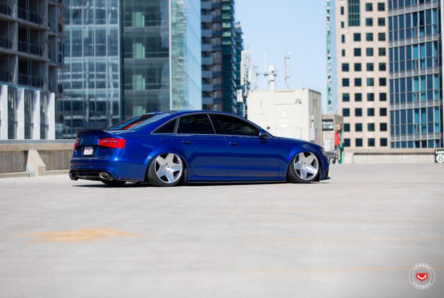  Audi A6 Sedan on Vossen Wheels (VPS-318) (4G, C7) 2016 года  (фото 46 из 59)